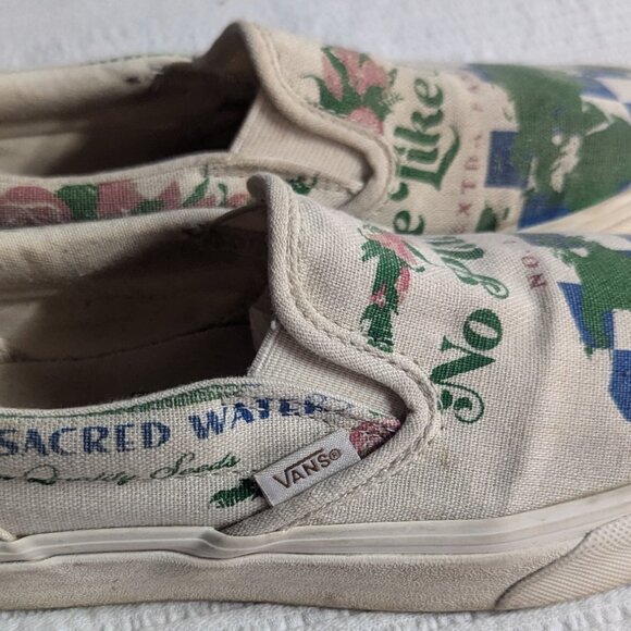 Rare "No Place Like Home" Hemp Vans Men size 4 Women size 5.5 - Picture 3 of 7